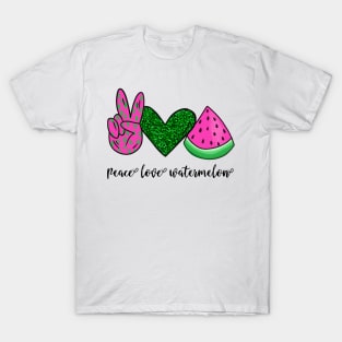 Peace Love Watermelon T-Shirt